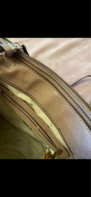 Bolso Guess Beige Acolchado