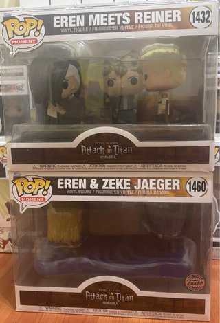 Funko Pop! Attack on Titan Eren & Zeke 1460