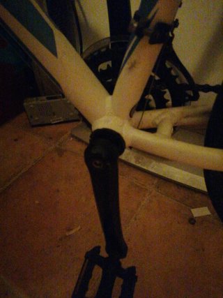 Bicicleta BH Blanca y Azul