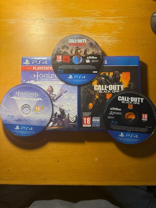 Juegos PS4: Horizon Zero Dawn, Call of Duty