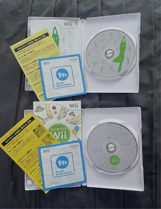 Nintendo Wii 6 giochi NTSC-J Giapponesi