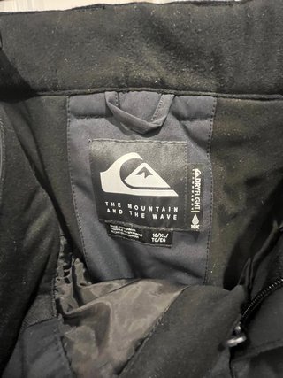 Pantalón de esquí Quiksilver negro