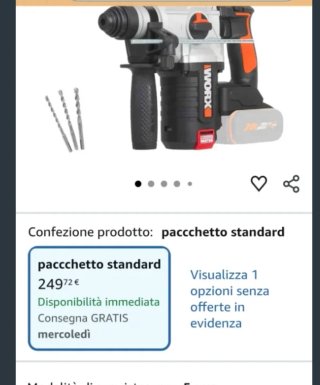 Trapano a batteria WORX
