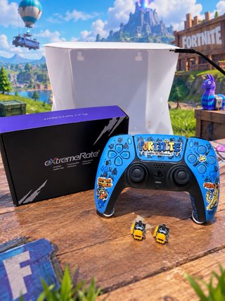 Mando PS5 Fortnite con palancas Extremerate y magn