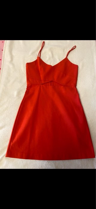 Vestido Zara Rojo Corto