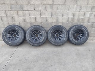 Llantas desplazadas  6x139,7 con neumáticos