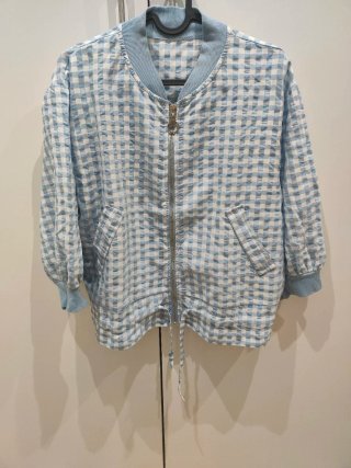 Chaqueta Oversized de Verano Cuadros