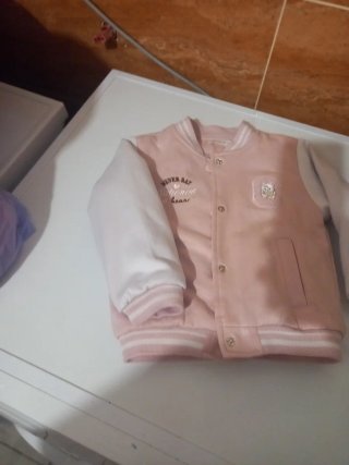 Chaqueta Estilo Bomber para Niña Talla 3 Años