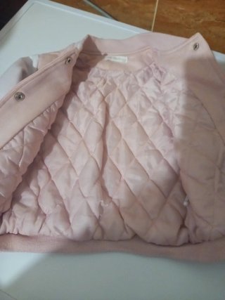 Chaqueta Estilo Bomber para Niña Talla 3 Años