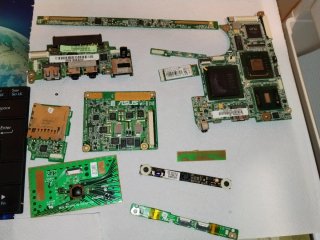 Piezas portátil Asus (incluye teclado)
