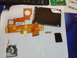 Piezas portátil Asus (incluye teclado)