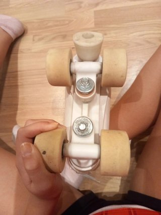Patines Oxelo blancos talla 33