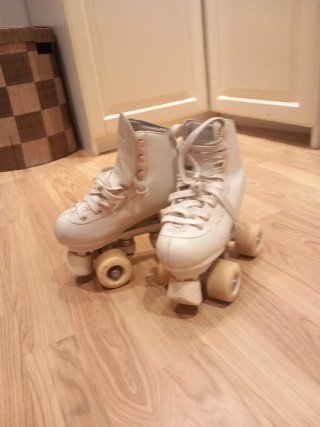 Patines Oxelo blancos talla 33