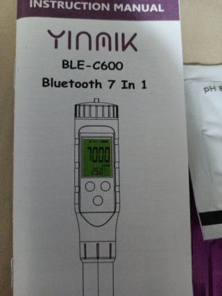 Medidor pH BLE-C600 (Bluetooth)