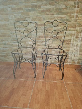 Silla de Hierro para Jardín