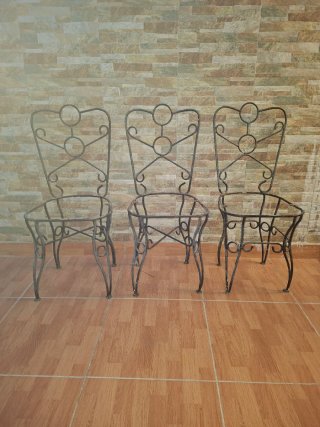 Silla de Hierro para Jardín