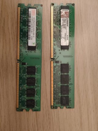 Memorias RAM 1GB DDR2