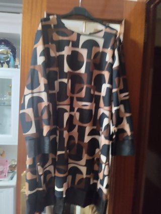 Vestido Estampado Geométrico