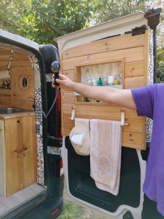 Furgoneta camper homologada -Nissan NV300- 98000km