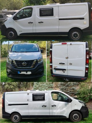 Furgoneta camper homologada -Nissan NV300- 98000km