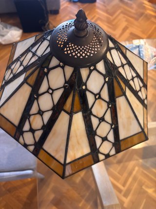Lámpara de mesa estilo Tiffany