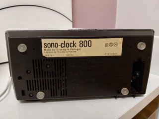 Radio Reloj Despertador Grundig Sono Clock 800