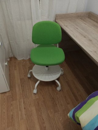 Cama Infantil 110cm, Escritorio y Silla