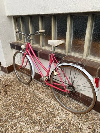 Bicicleta Clásica Peugeot Rosa