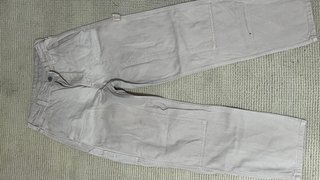 Jeans da uomo stile carpenter beige