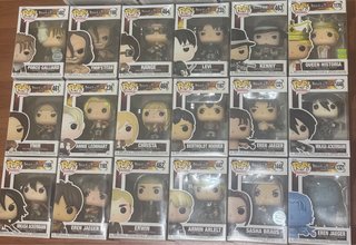 Funko Pop Attack on Titan Varios Personajes