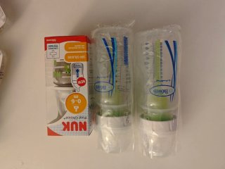 Pack 3 Biberones Dr. Brown's y Nuk