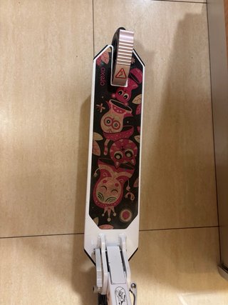 Patinete Oxelo Mid 1 rosa y blanco
