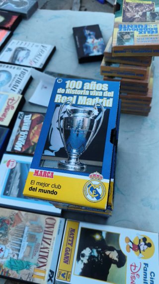 VHS 100 Años de Historia Viva del Real Madrid
