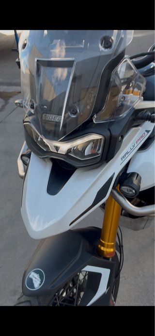 Triumph Tiger 900 Rally Pro Negra/Blanca