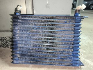 Radiador de aceite universal azul