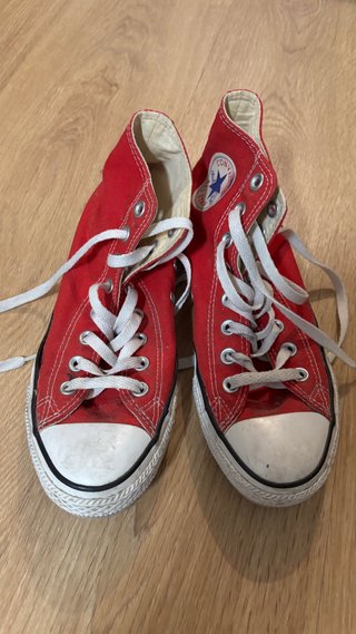 Converse All Star Rojas Talla 39.5
