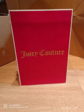 Bolsa de papel Juicy Couture roja