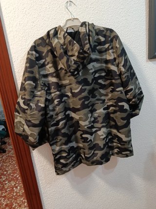 Chaqueta Cortavientos Camuflaje