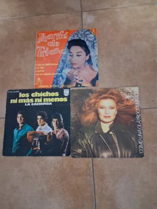 3 Vinilos Flamenco y Pop: Marifé de Triana, Los Ch