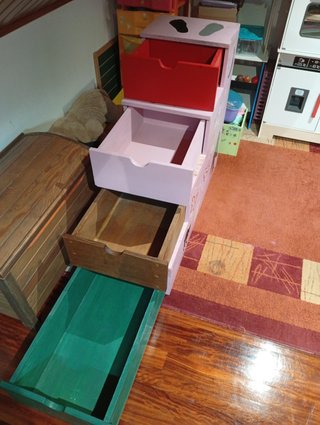 Mueble Escalera para Cama Nido