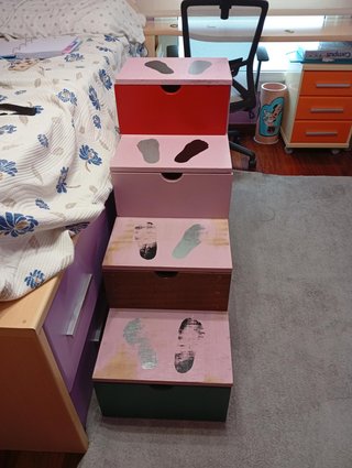 Mueble Escalera para Cama Nido