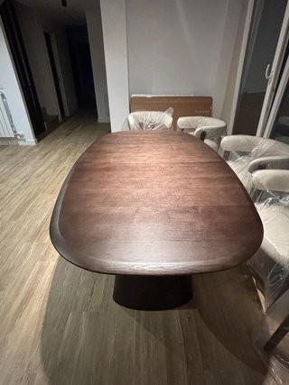 Mesa (TABLA) de Comedor Ovalada Extensible