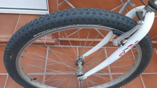 Bicicleta de Montaña Indur Blanca de mujer