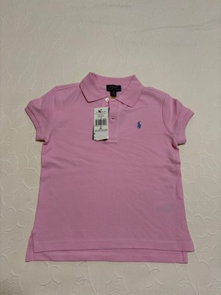 Polo rosa Ralph Laurent niña