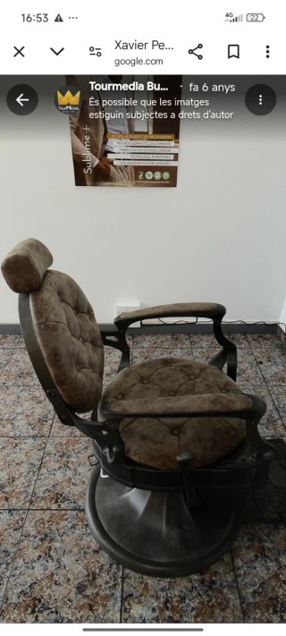 Silla barbero