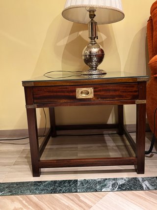 Mesa Baja de Salón de Madera