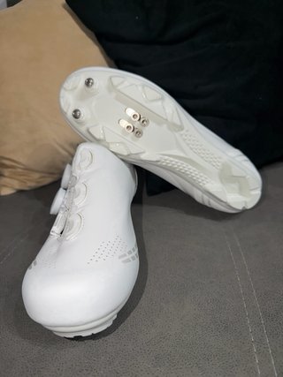 Zapatillas de Ciclismo Blancas
