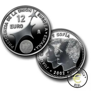 Moneda de Plata 12 Euros