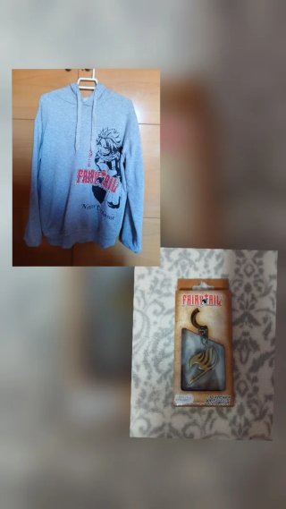 Sudadera y Llavero Fairytail set unisex