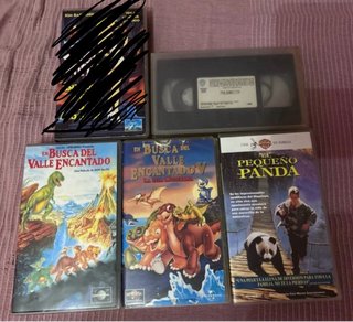 Lote de 5 Películas VHS